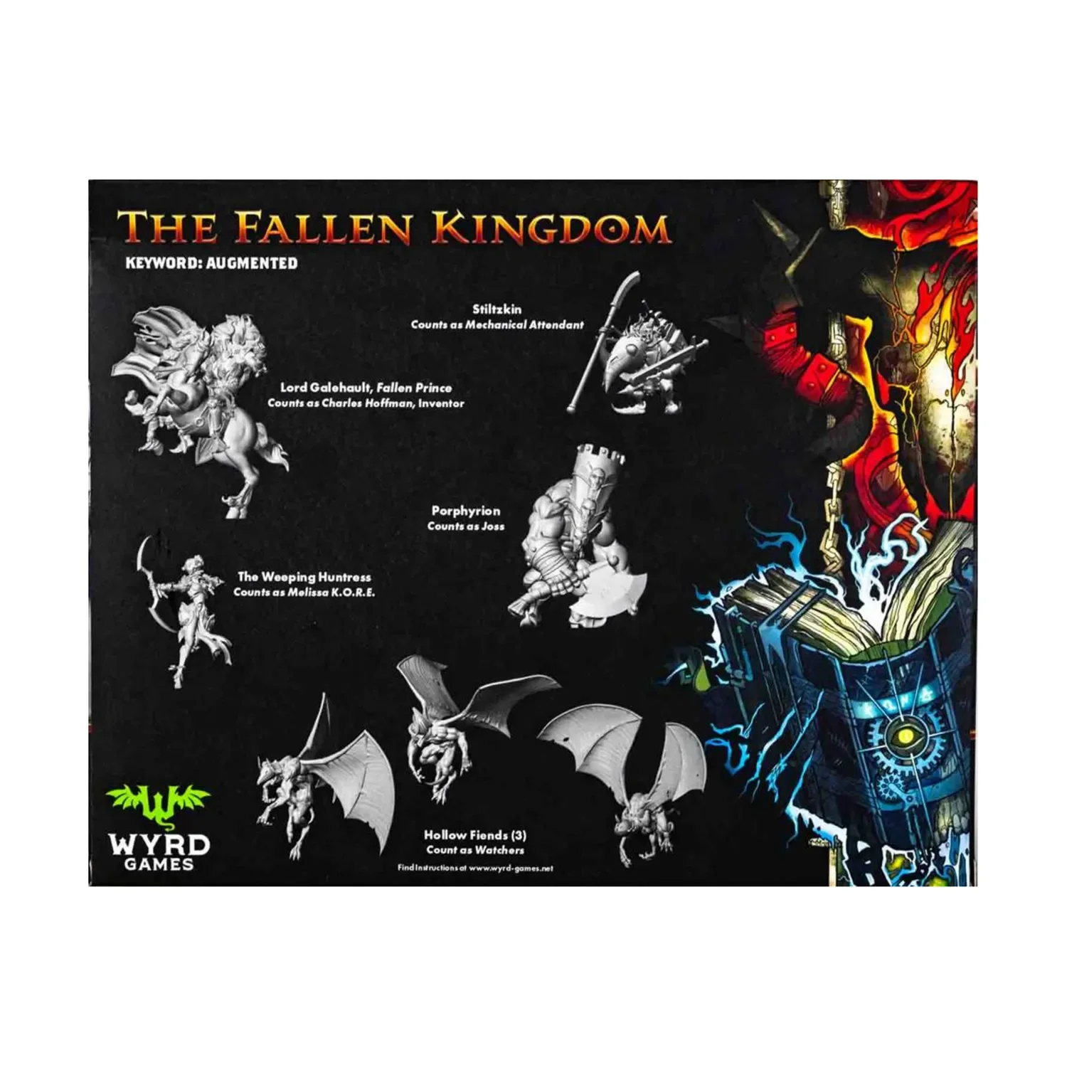 The Fallen Kingdom back art