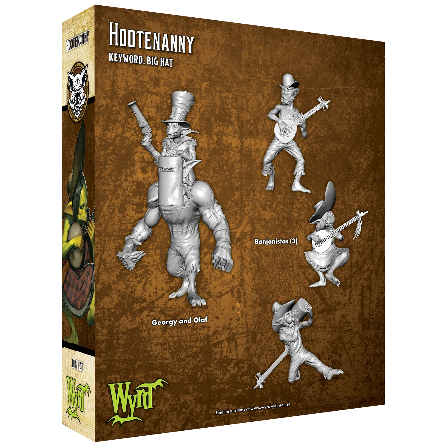 Hootenanny back art