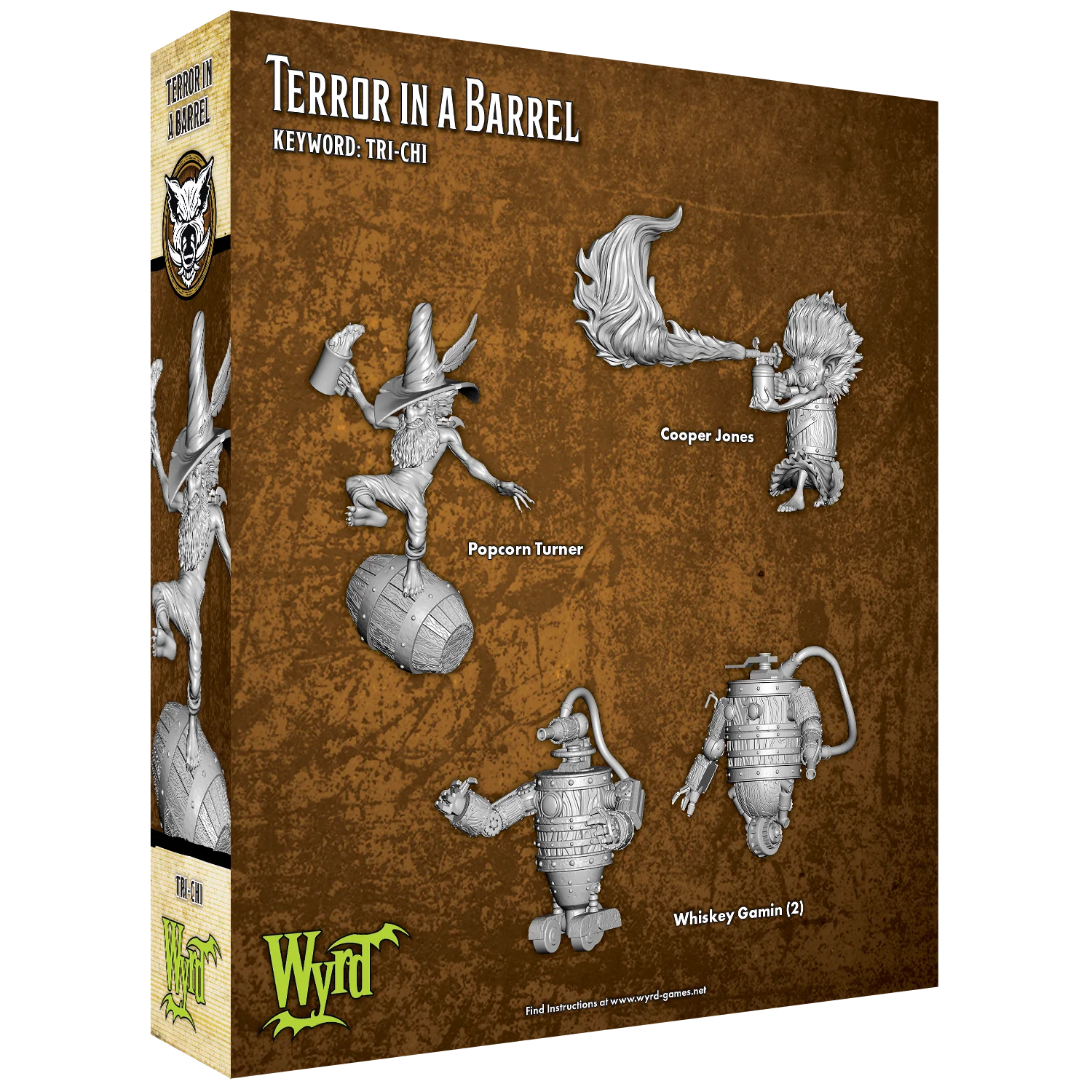 Terror in a Barrel back art