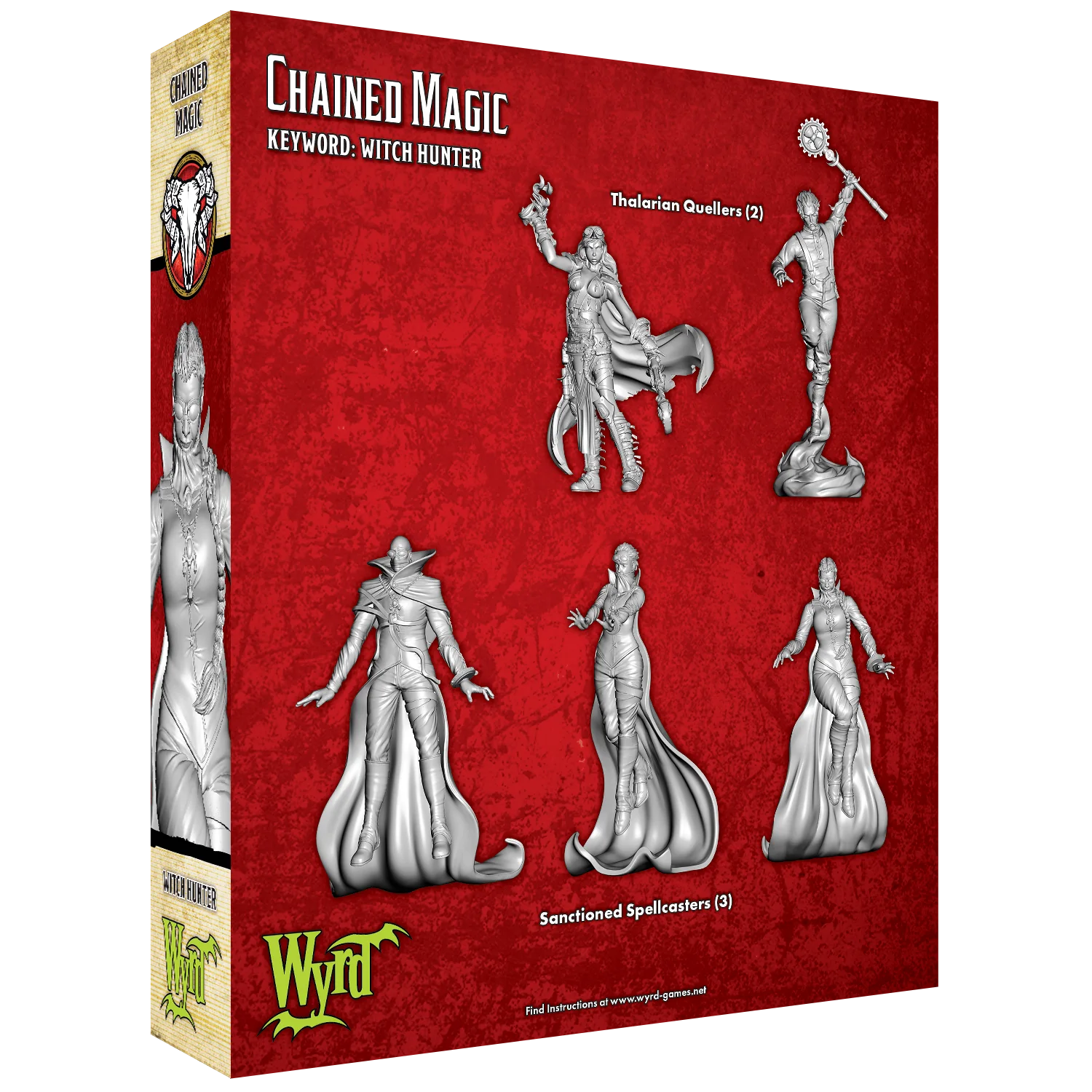 Chained Magic back art