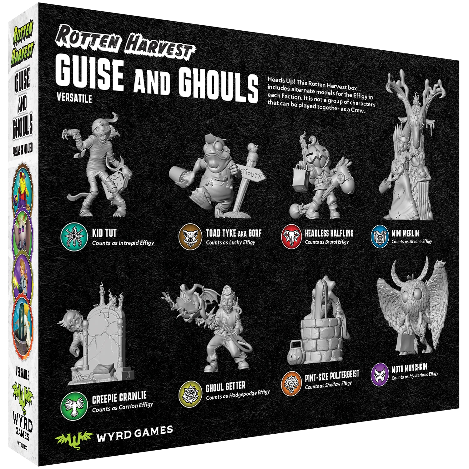 Rotten Harvest - Guise and Ghouls back art