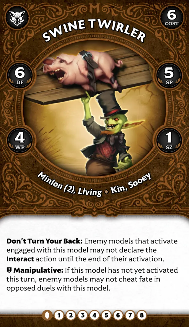 Swine Twirler A front