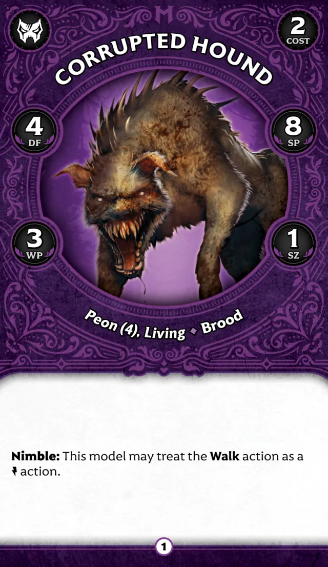 Corrupted Hound A front