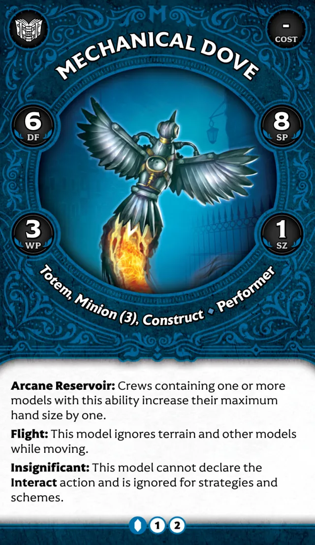 Mechanical Dove A front