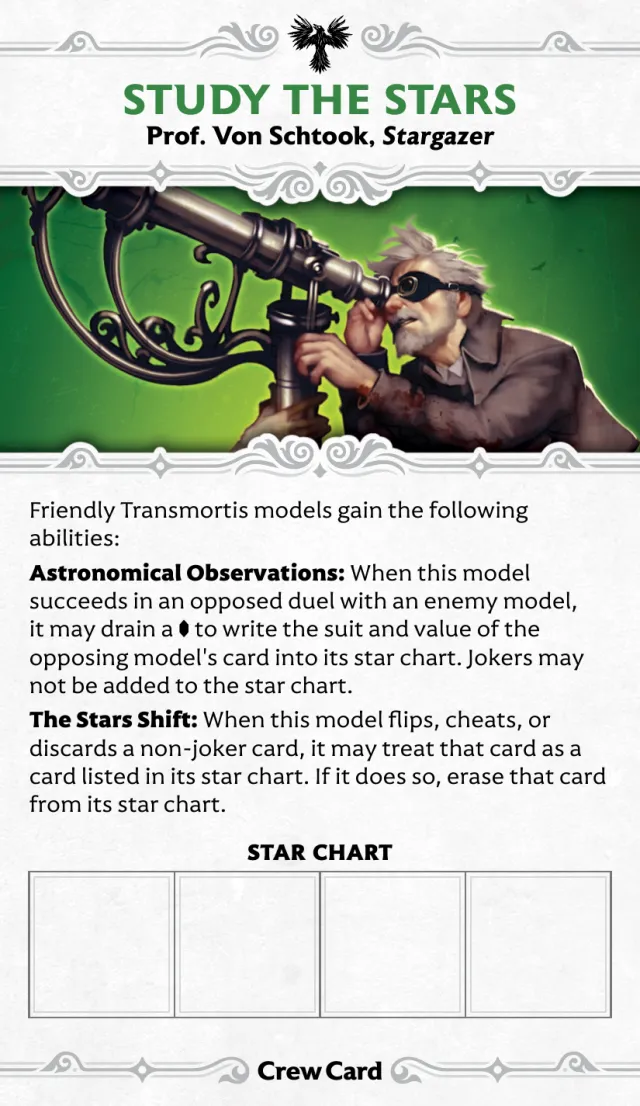 Study the Stars front