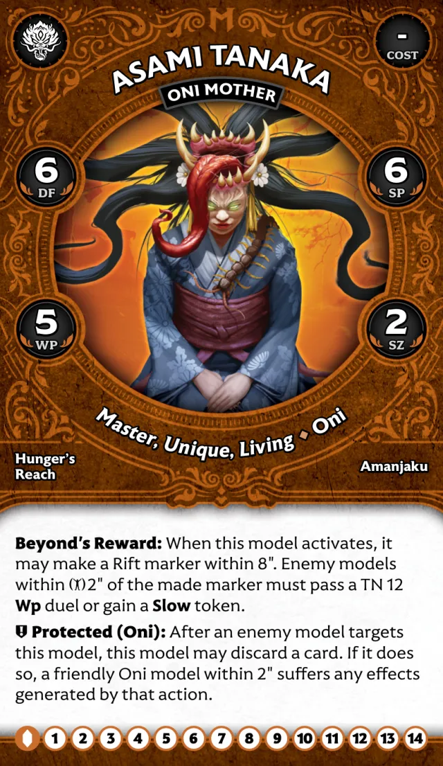 Asami Tanaka, Oni Mother front