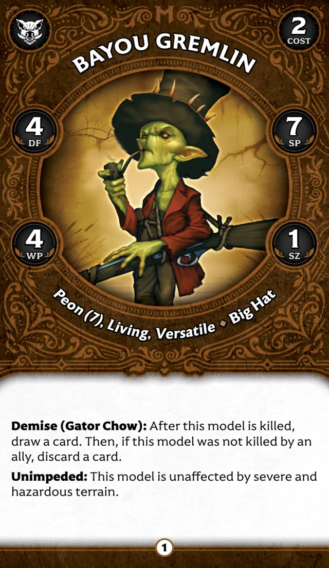 Bayou Gremlin A front