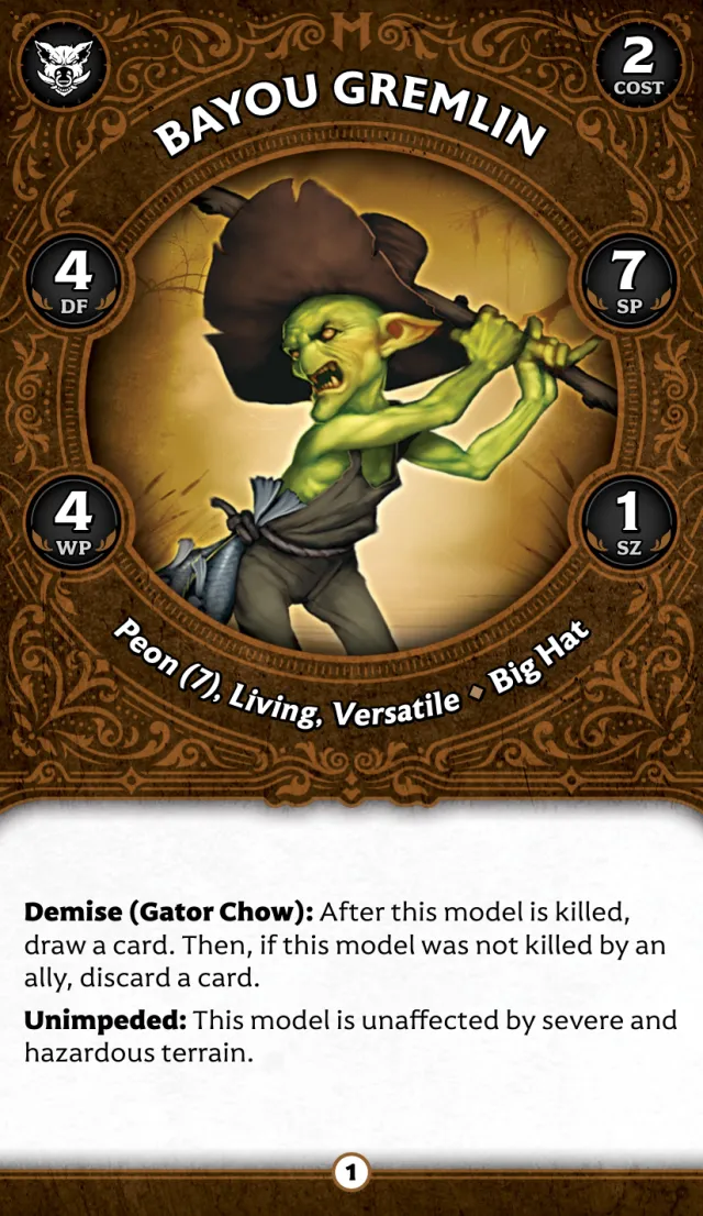 Bayou Gremlin D front