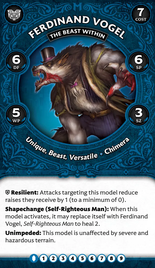 Ferdinand Vogel, the Beast Within front