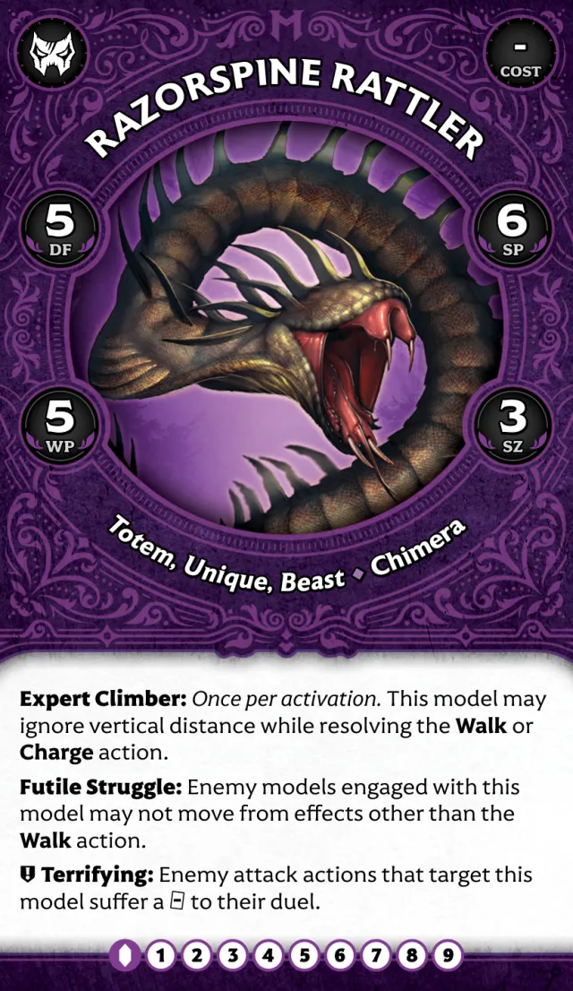 Razorspine Rattler front