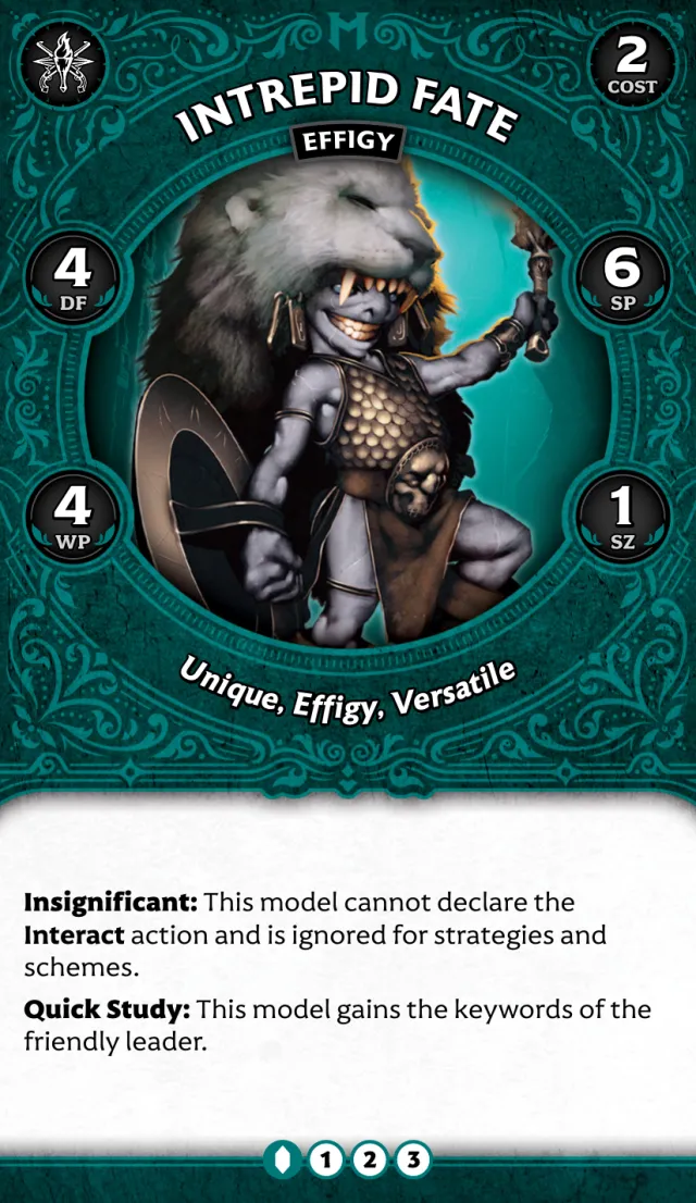 Intrepid Fate Effigy front