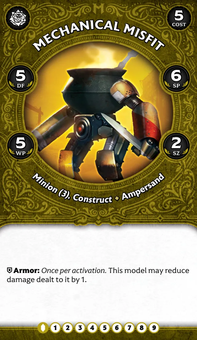 Mechanical Misfit B front