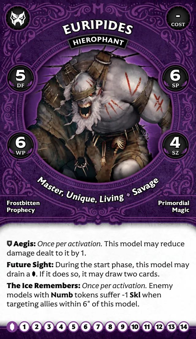Euripides, Hierophant front