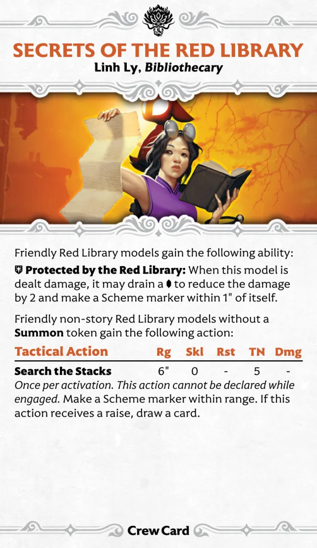 Secrets of the Red Library front