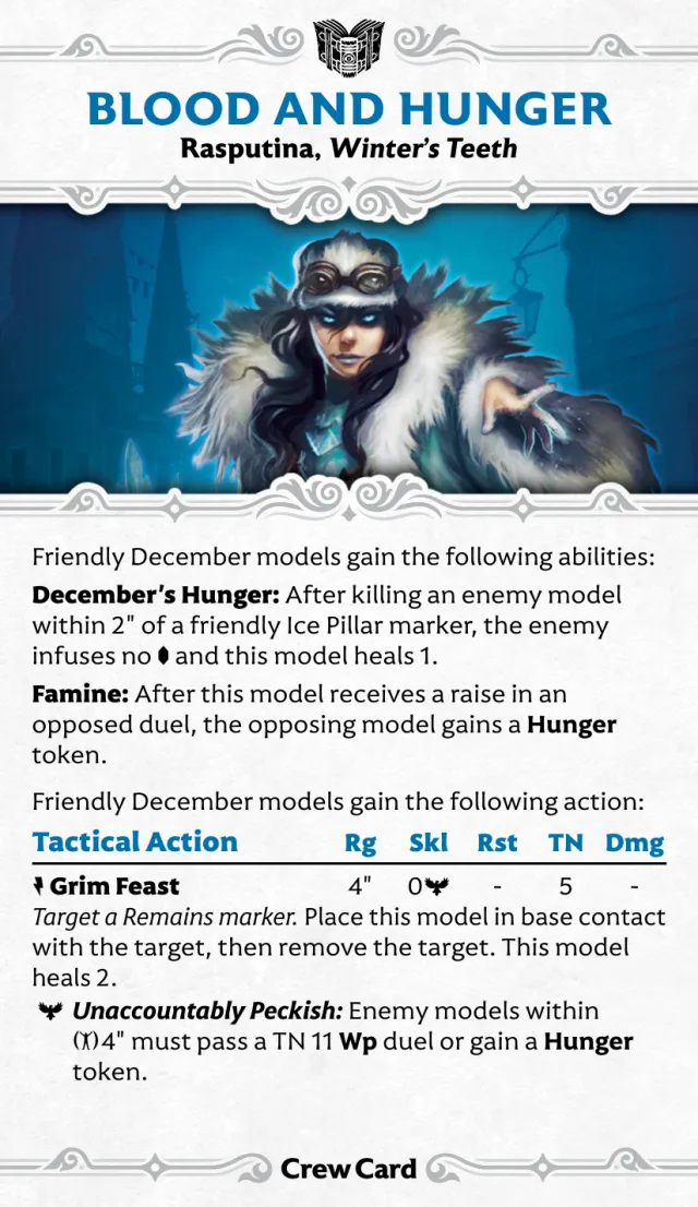Blood and Hunger front