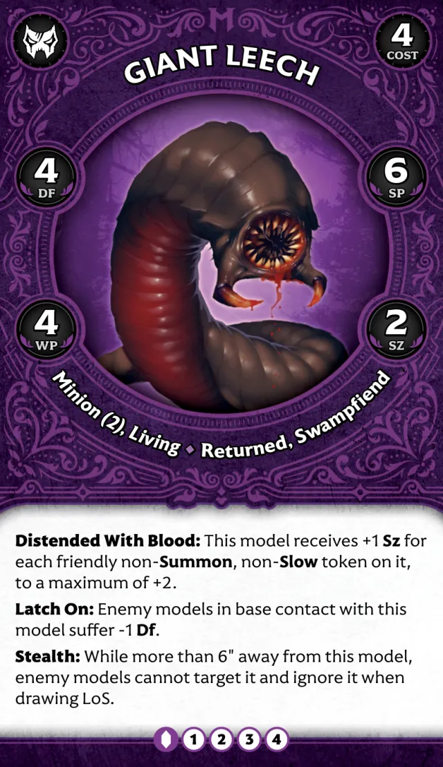 Giant Leech A front