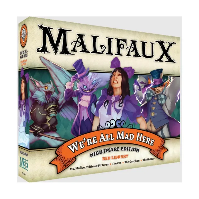 We're All Mad Here front art