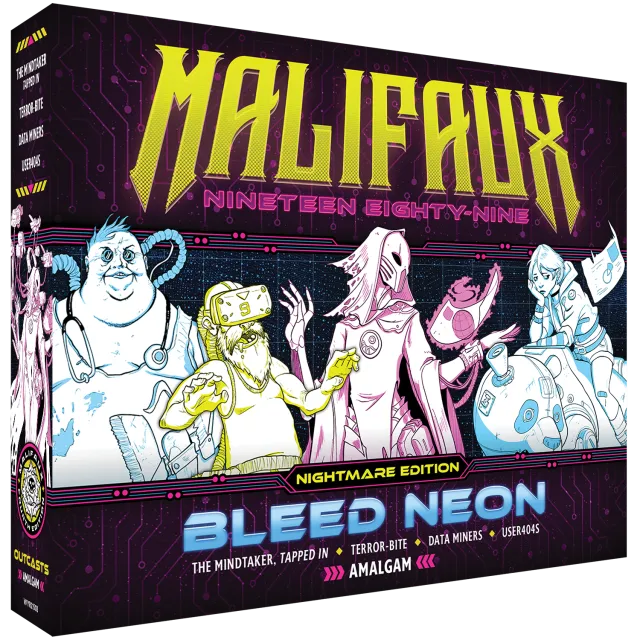 Bleed Neon front art