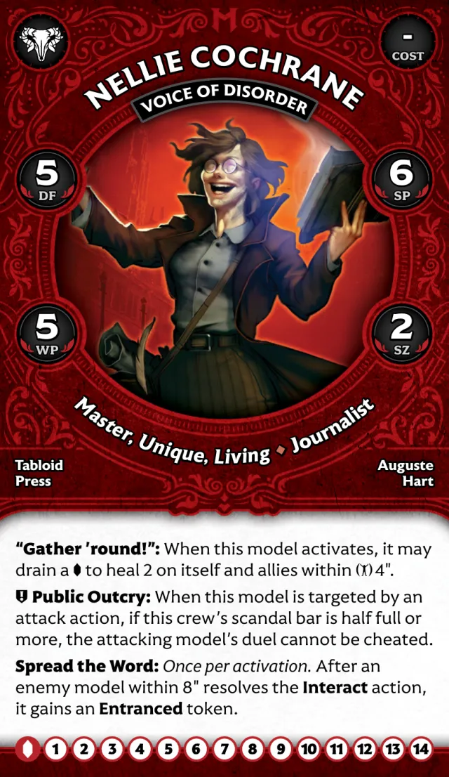 Nellie Cochrane, Voice of Disorder front