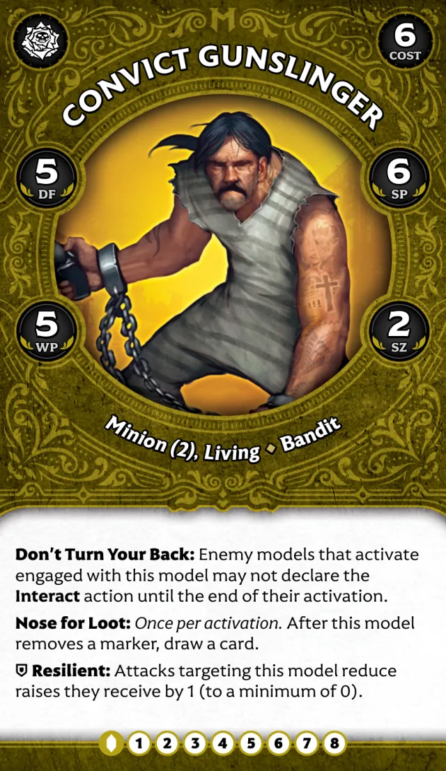Convict Gunslinger B front