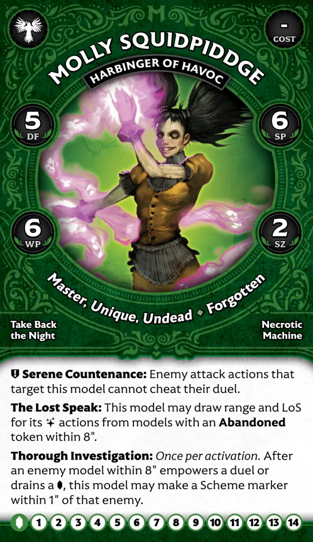 Molly Squidpiddge, Harbinger of Havoc front