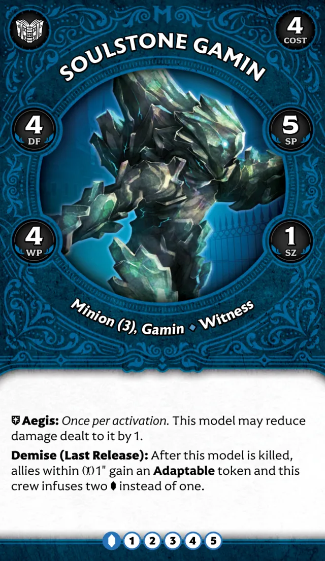 Soulstone Gamin C front