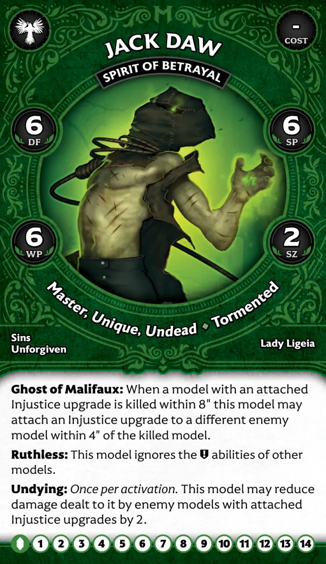 Jack Daw, Spirit of Betrayal front