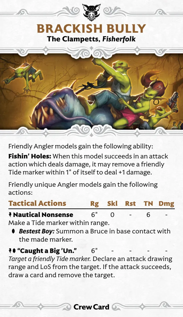 Brackish Bully front