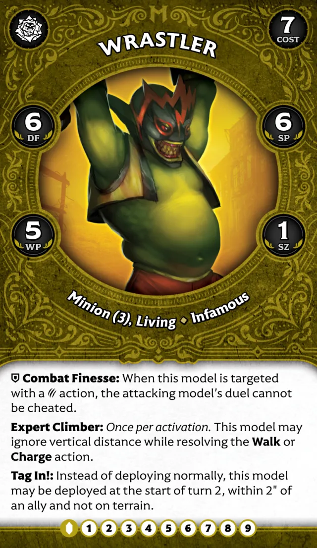 Wrastler C front