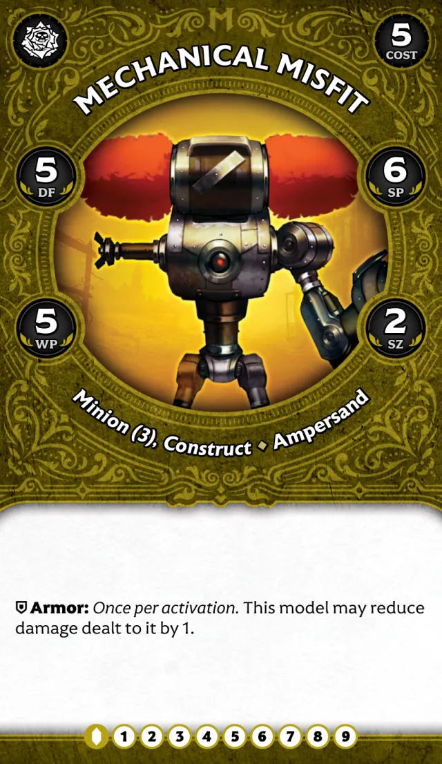 Mechanical Misfit A front