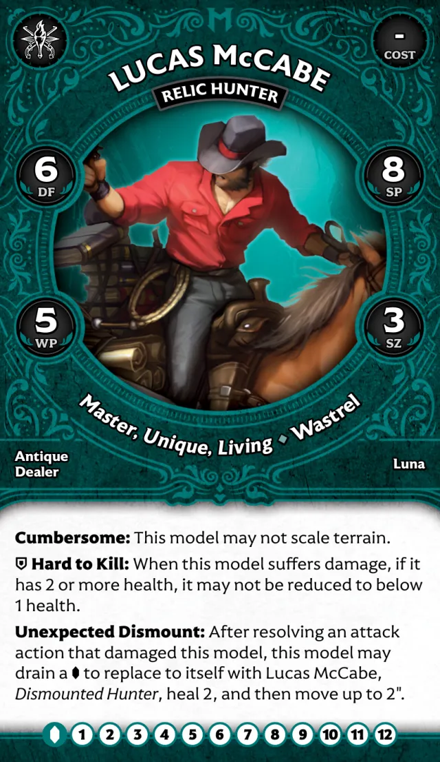 Lucas McCabe, Relic Hunter front