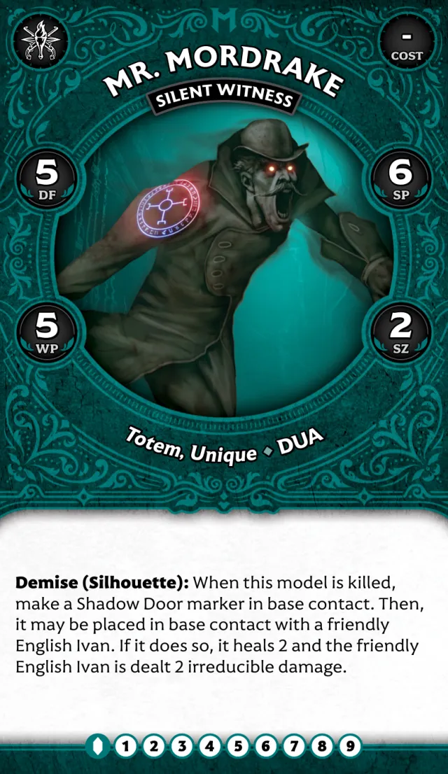 Mr. Mordrake, Silent Witness front