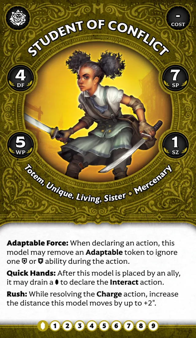 Student of Conflict front