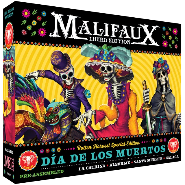Rotten Harvest - Dia de los Muertos front art