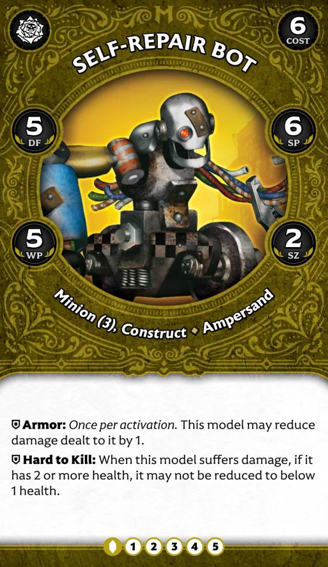 Self-Repair Bot B front