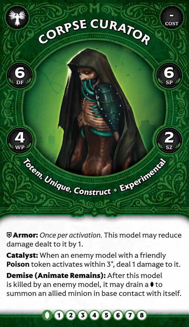 Corpse Curator front