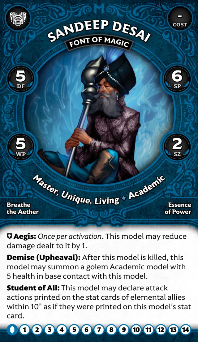 Sandeep Desai, Font of Magic front