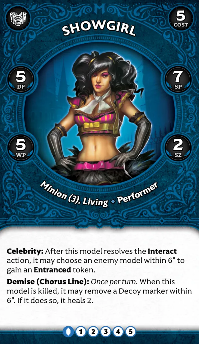 Showgirl A front