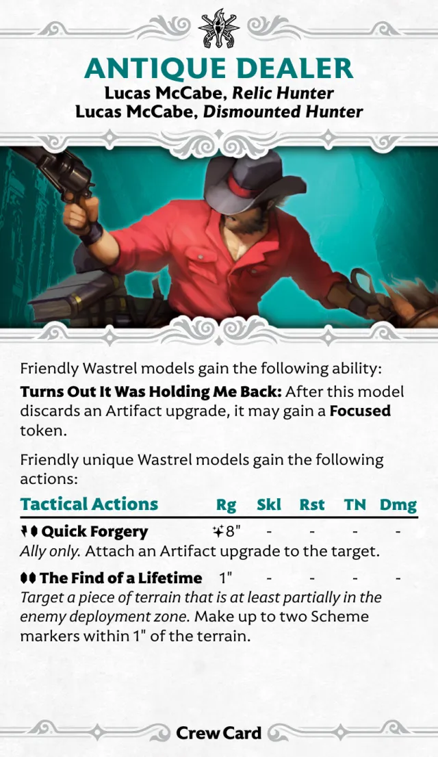 Lucas McCabe Relic Hunter Dismounted Hunter front