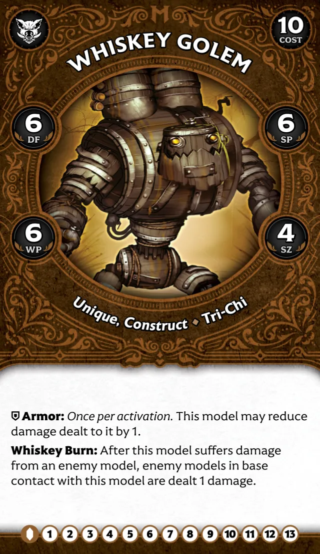 Whiskey Golem front