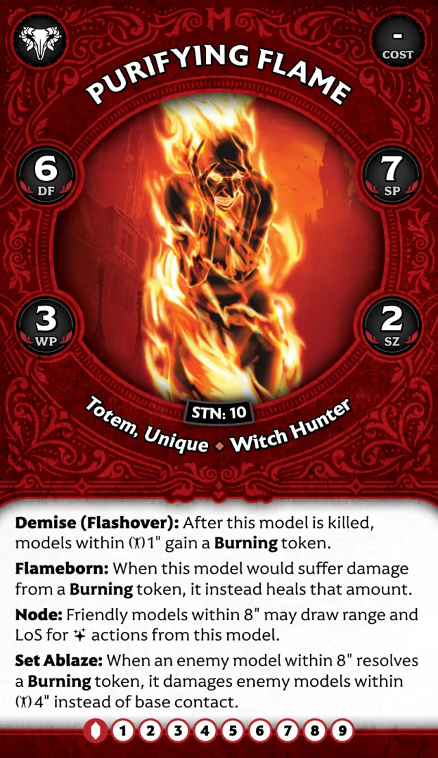 Purifying Flame front