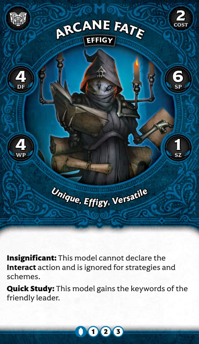 Arcane Fate Effigy front