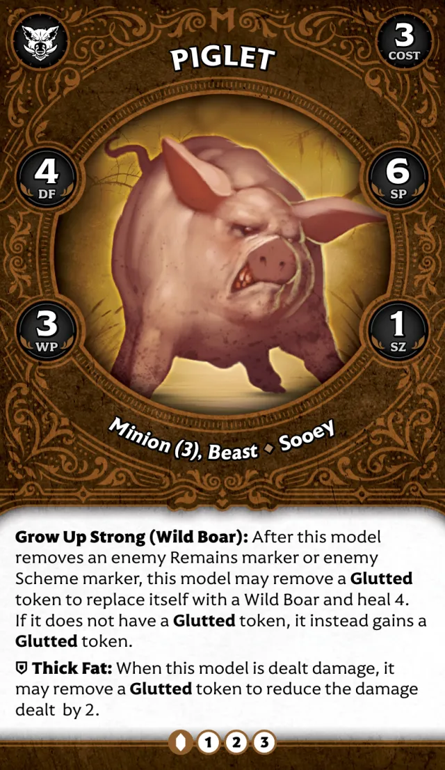 Piglet C front