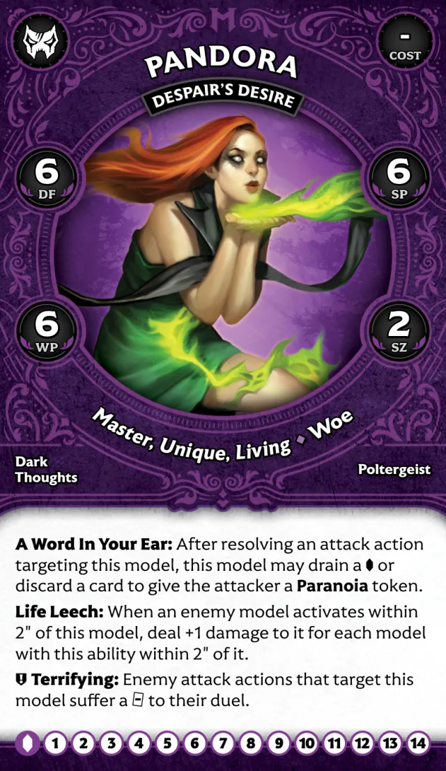 Pandora, Despair's Desire front