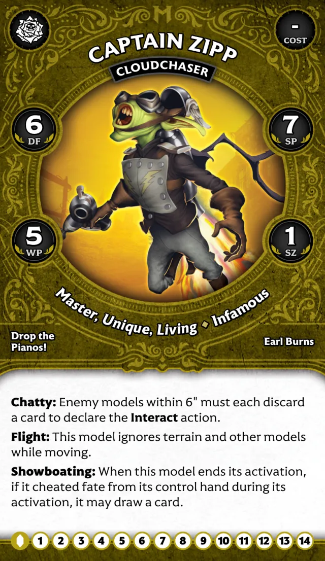 Captain Zipp, Cloudchaser front