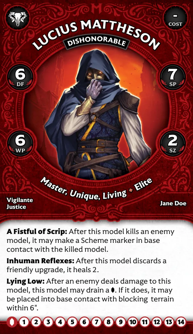 Lucius Mattheson Dishonorable front