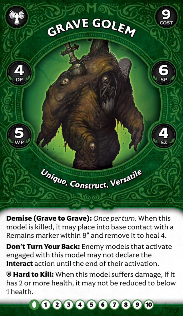 Grave Golem front