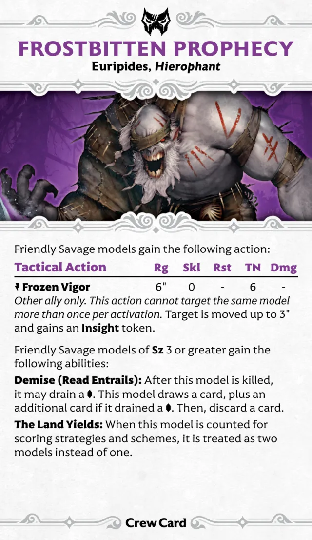 Frostbitten Prophecy front