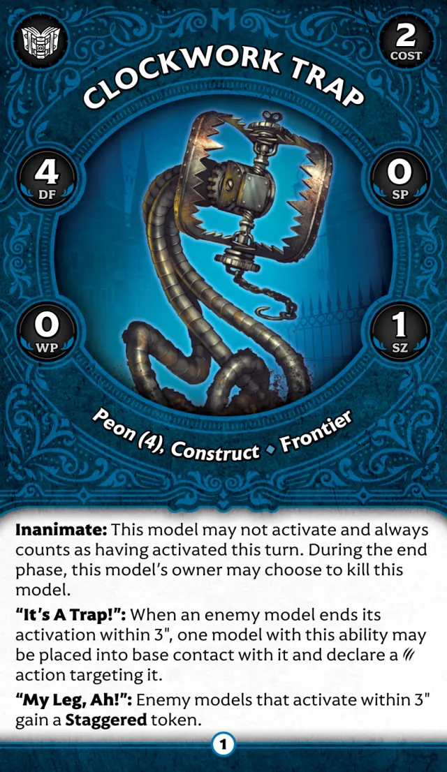 Clockwork Trap B front