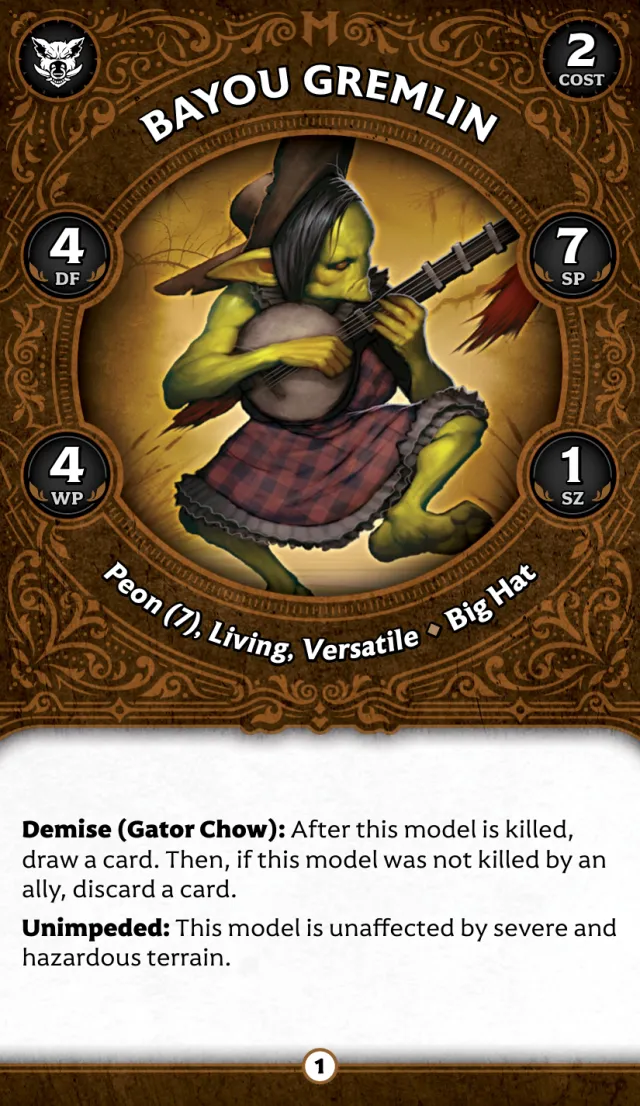 Bayou Gremlin G front